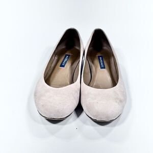 Margaux camel suede ballet flats 6.5